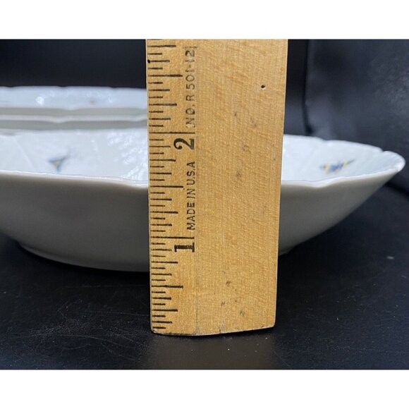 Lot 4 Ceralene Raynaud Limoges "Les Oiseaux" 7.5” Soup Bowls READ - Picture 9 of 10